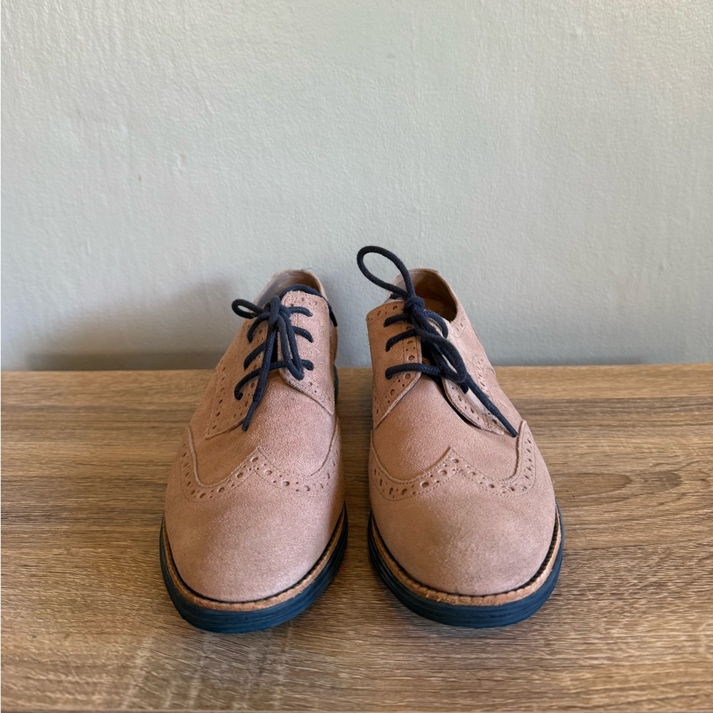 Cole Haan Women’s Lunagrand Wing Tip Shoes - 8.5 - Picture 2 of 7